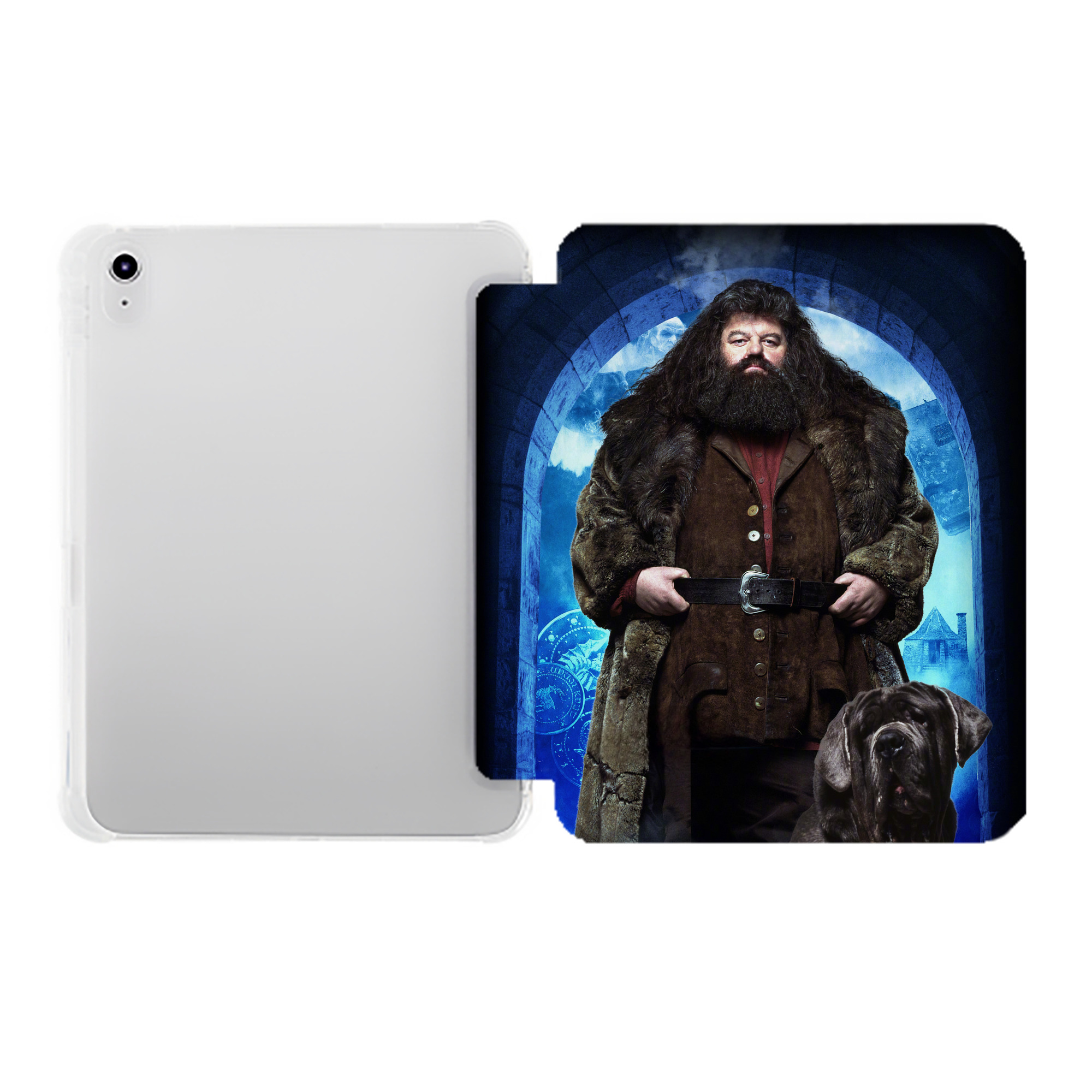 （画像用） Harry Potter ハリー・ポッターシリーズ IPad ケース ペン収納付き 三つ折りスタンド PUレザー×シリコン 対応機種9.5/10.5/10.9インチ